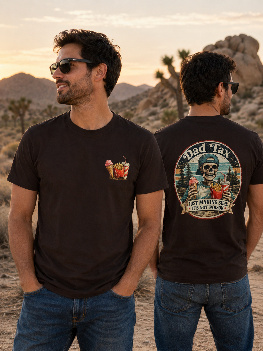 Vintage Dad Tax Graphic T-Shirt