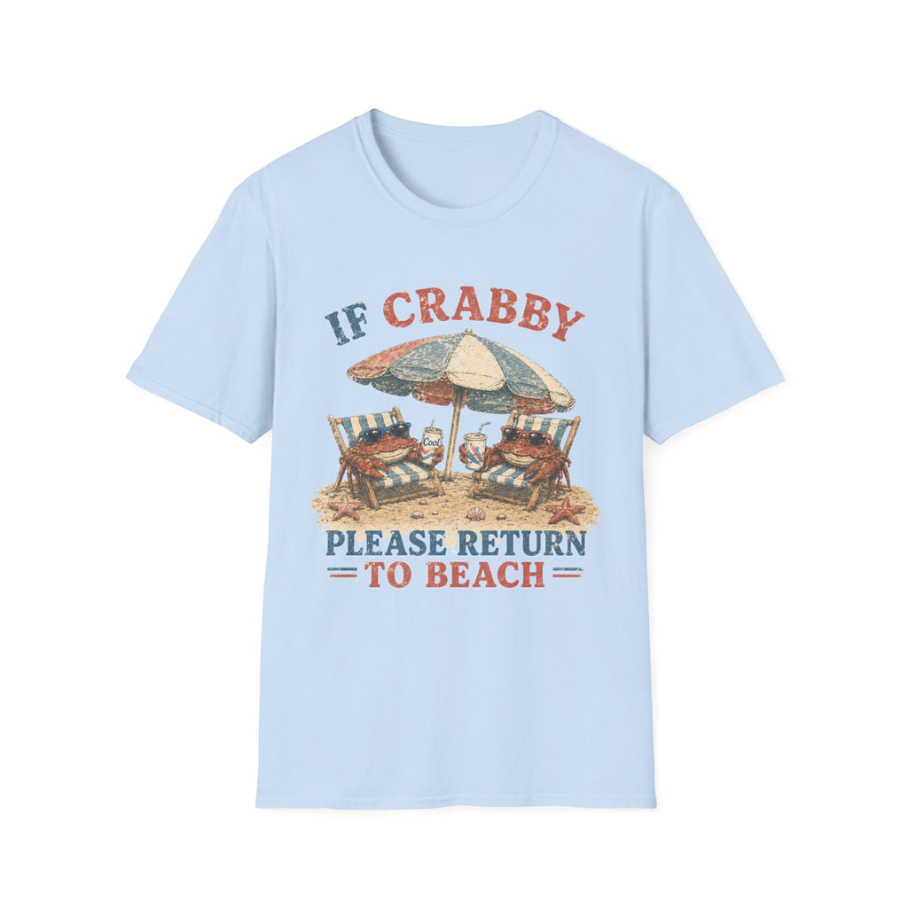 Crabby Beach Graphic T-Shirt
